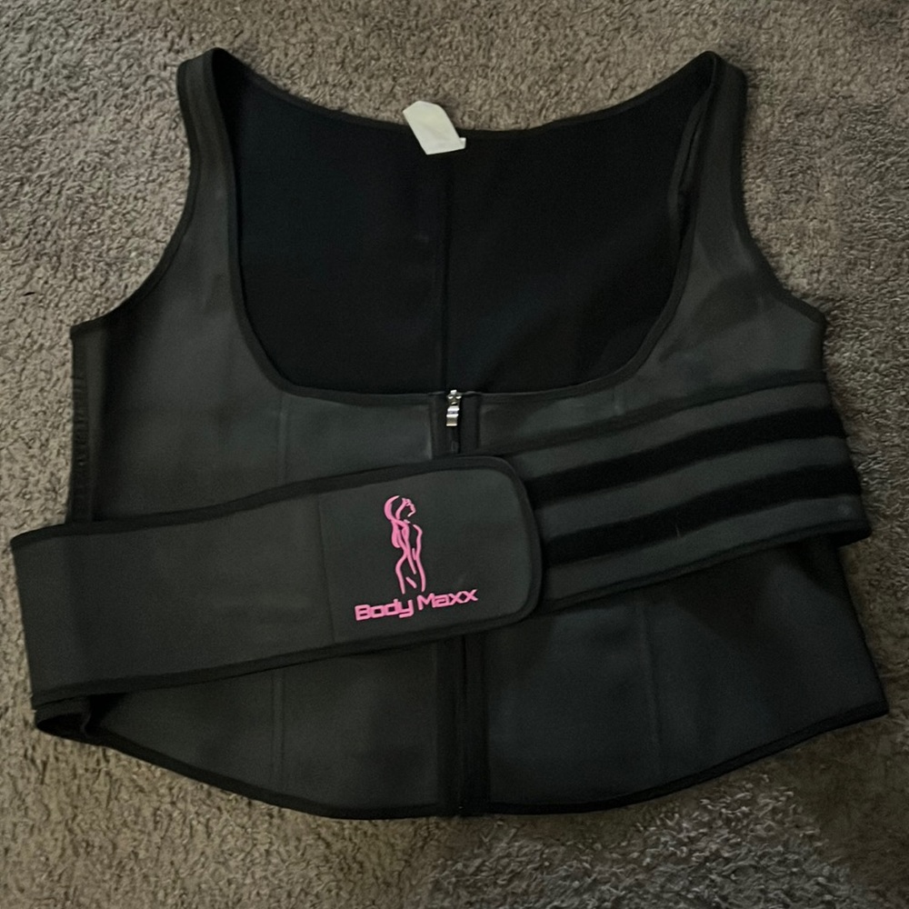 BodyMaxx Waist Trainer Vest - Black